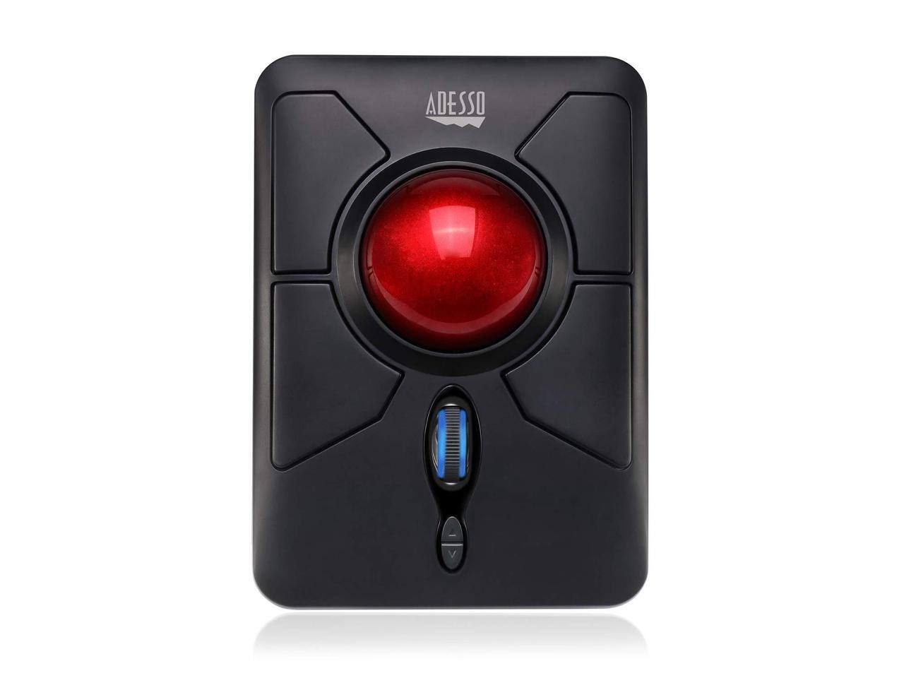 Alt View 8. Adesso - Adesso iMouse T50 - Wireless Programmable Ergonomic Trackball Mouse - Black.