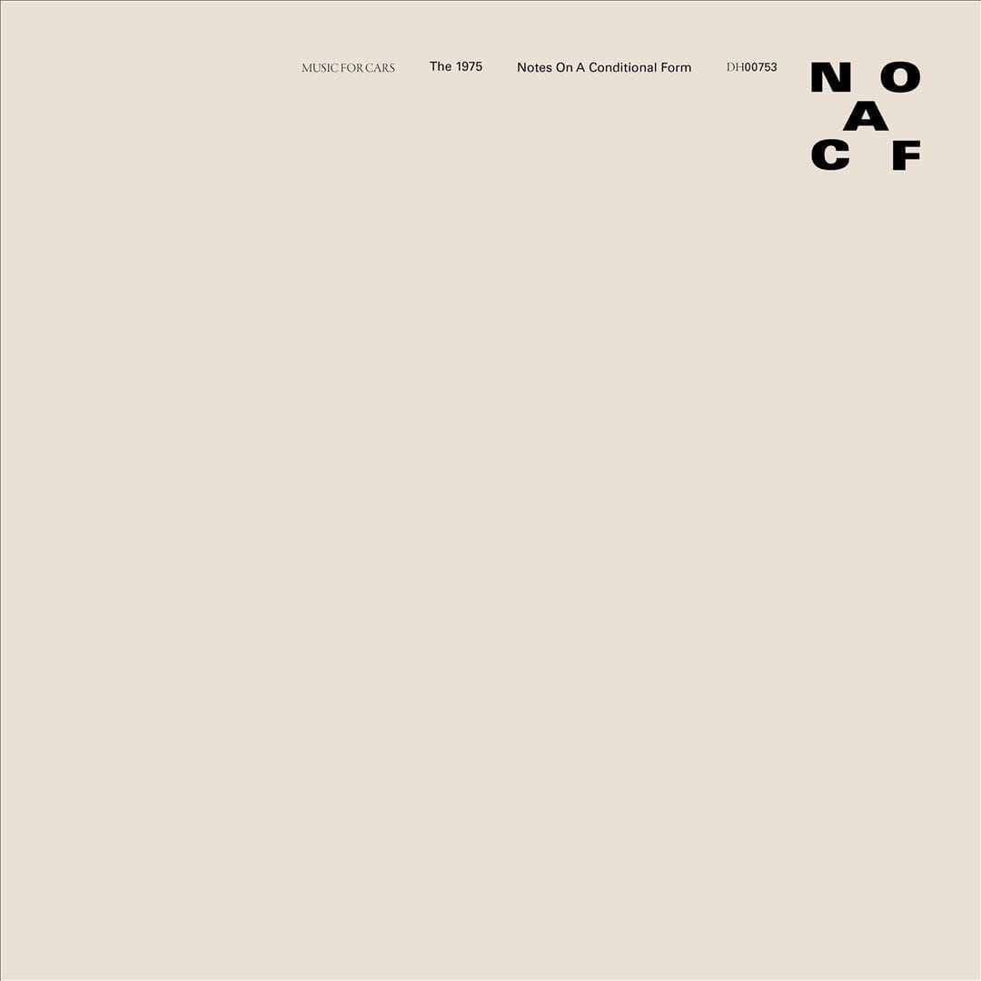 Front. Notes on a Conditional Form [Clear Vinyl] [LP].