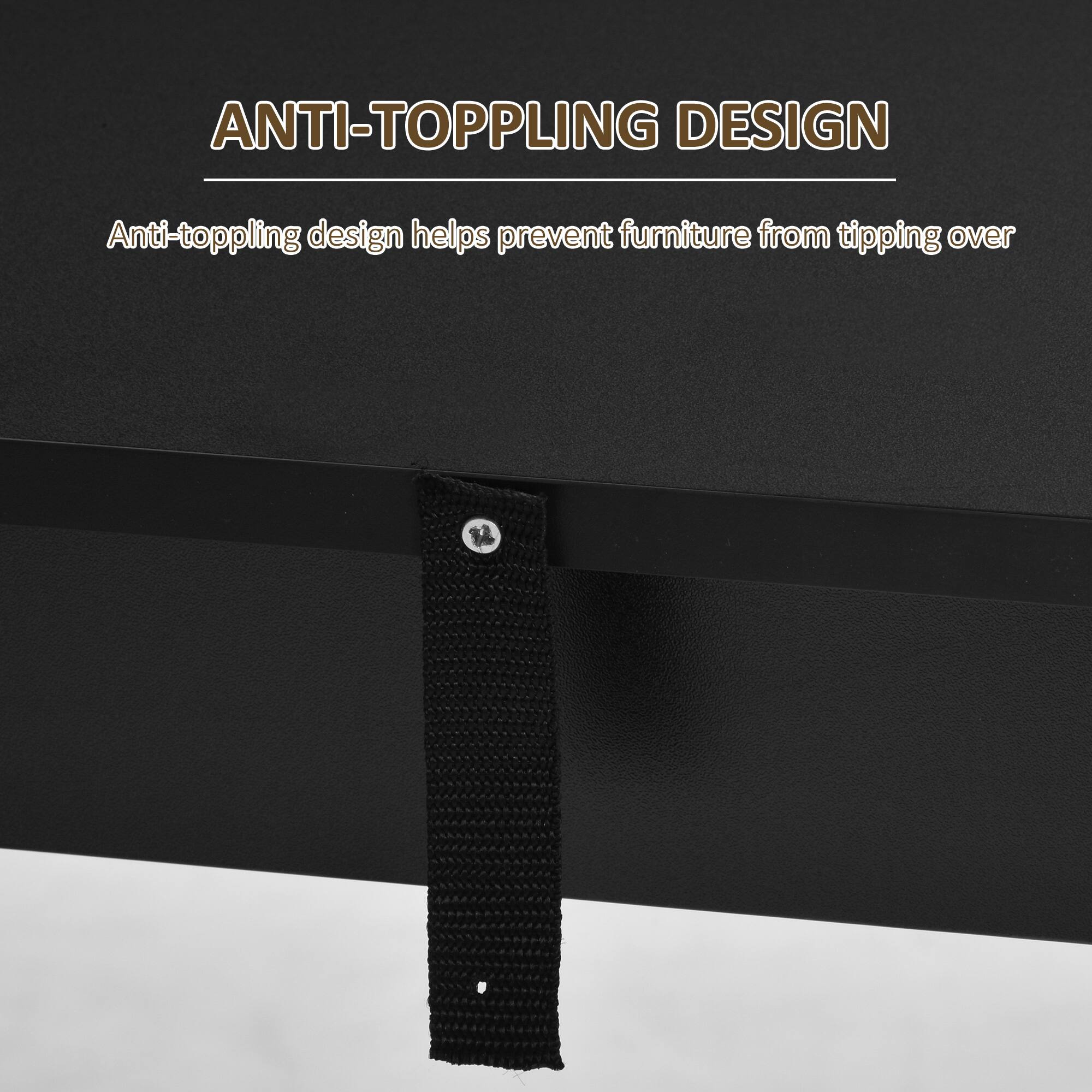 ANTI-TOPPLING DESIGN
Anti-toppling design helps prevent furniture from tipping over