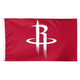 WinCraft - Houston Rockets 3' x 5' Single-Sided Deluxe Primary Team Logo Flag - Multicolor