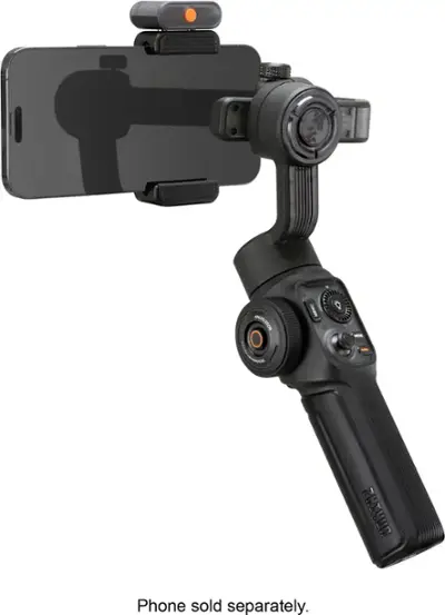 Zhiyun Smooth 5S AI Combo 3 Axis Gimbal Stabilizer for iPhone 15 Zhiyun Smooth 5S AI Combo 3 Axis Gimbal Stabilizer for iPhone 15