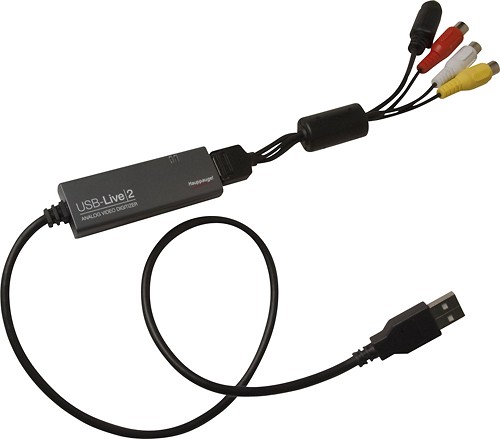 Best Buy: Hauppauge USB-Live2 Analog Video Digitizer Black HAUP610