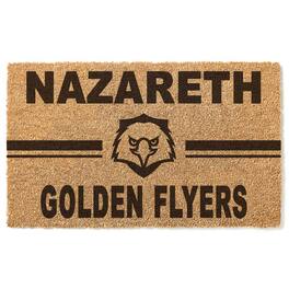 Jardine - Nazareth University Golden Flyers 18" x 30" Team Logo Doormat - Brown