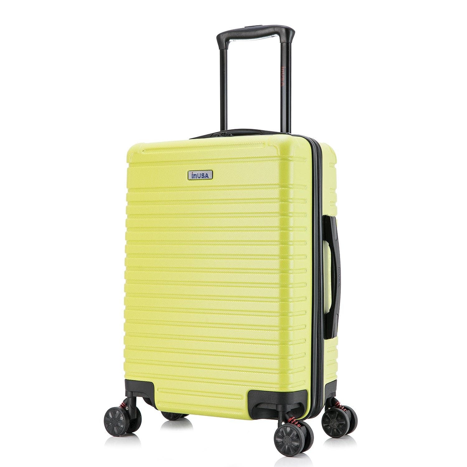 "InUSA - Deep lightweight hardside spinner luggage 20"" carry-on - Green" price history on PriceWatchPro