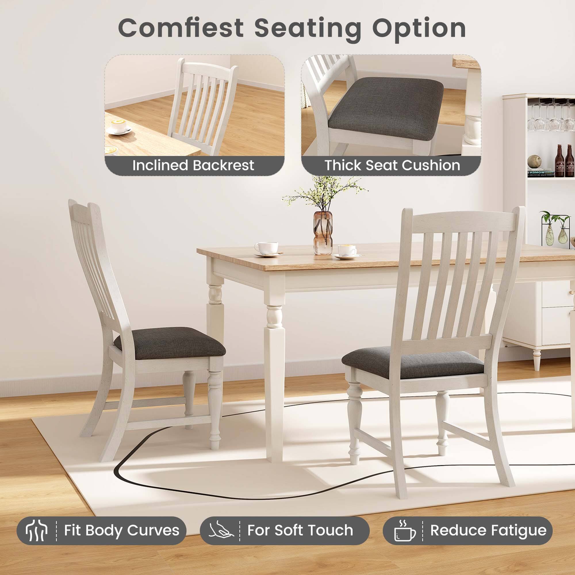 Comfiest Seating Option | Inclined Backrest | Thick Seat Cushion | Fit Body Curves | For Soft Touch | Reduce Fatigue