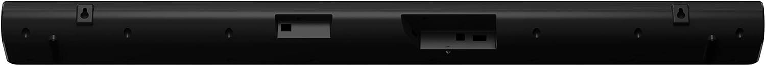 Back. Hisense - 2.0 Ch Soundbar with Built-In Subwoofer HS205G, 120W, DTS Virtual:X & Dolby Audio, Roku TV Ready, Multiple Audio Modes - Black.