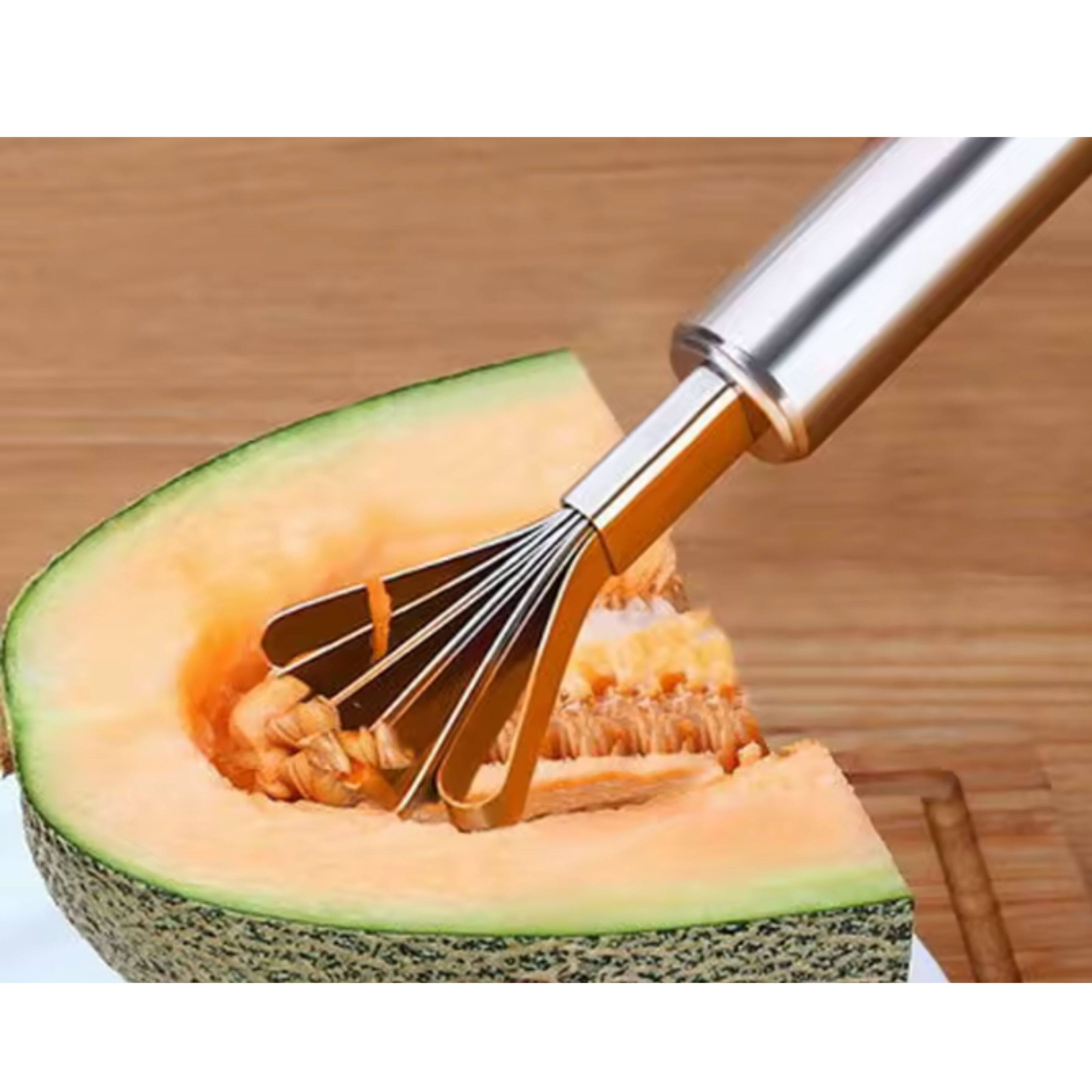 Back. Kitcheniva - Fruit Vegetable Grater Scraper 1 Pcs - Perfecting for Scraping Coconut, Zucchini, Pumpkin.