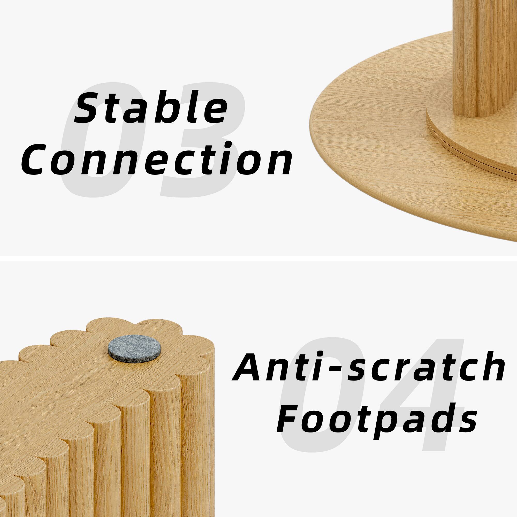 Stable Connection

Anti-scratch Footpads