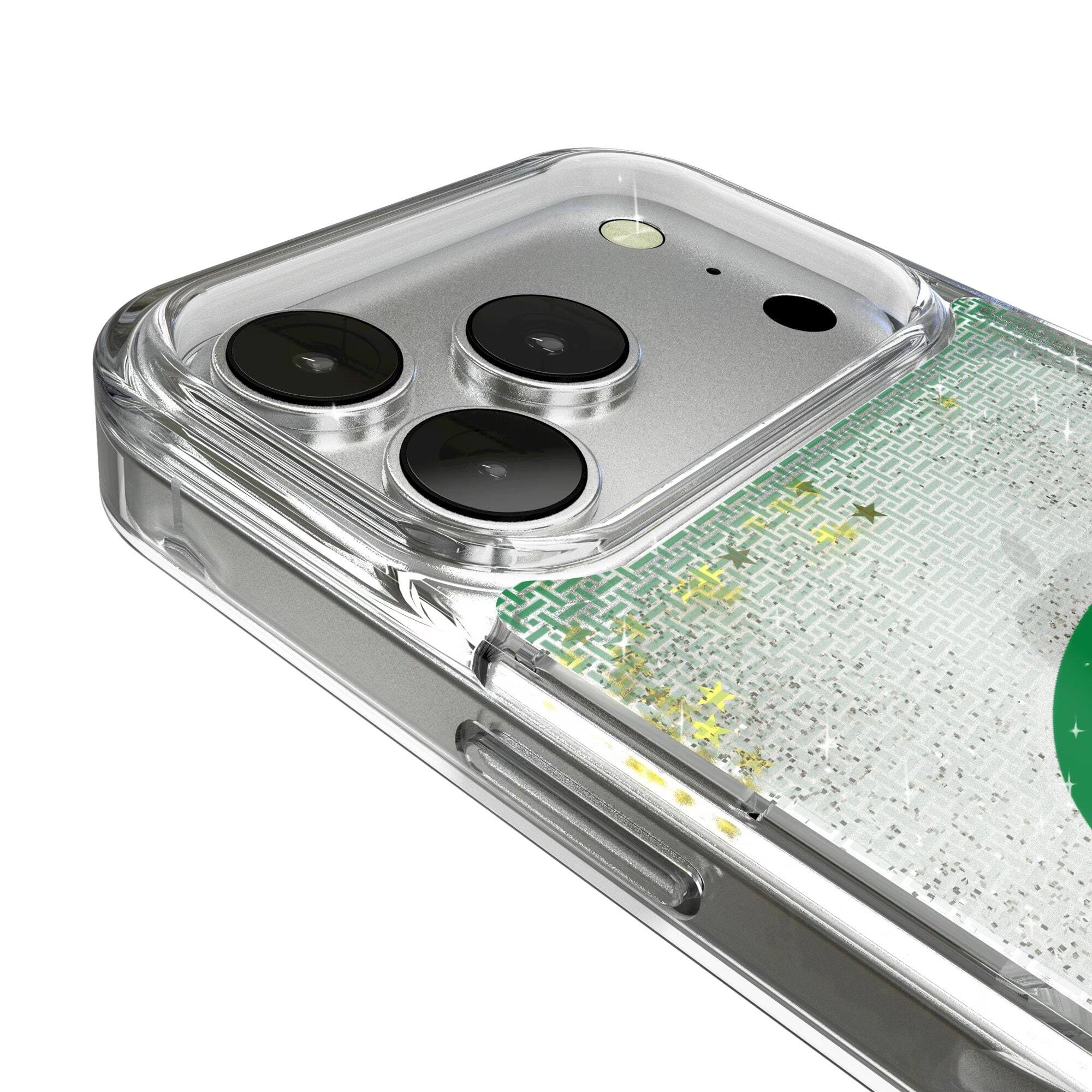 Alt View 2. Keyscaper - Oregon Ducks Linen Logo iPhone Glitter Case - 16 - Multicolor.
