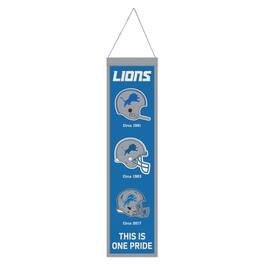 WinCraft - Detroit Lions 8" x 32" Evolution Banner - Multicolor