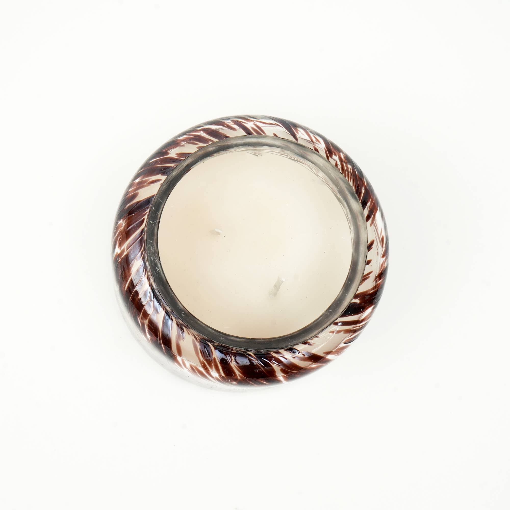 Back. TinyHomie - Splatter Pastel Glow Candle Aromatic Home Office Long Lasting Burn Soothing Fragrance.