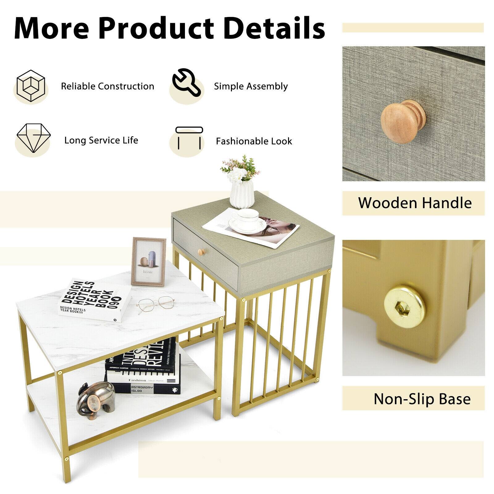 More Product Details
Reliable Construction
Simple Assembly
Long Service Life
Fashionable Look
Wooden Handle
Non-Slip Base