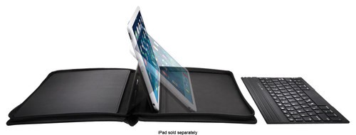  Kensington - KeyFolio Executive Zippered Keyboard Folio Case for Apple® iPad® Air - Black