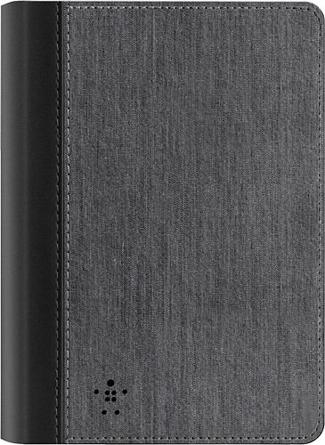  Belkin - Chambray Cover for Kindle HDX 7&quot; - Dark Gray/Blacktop