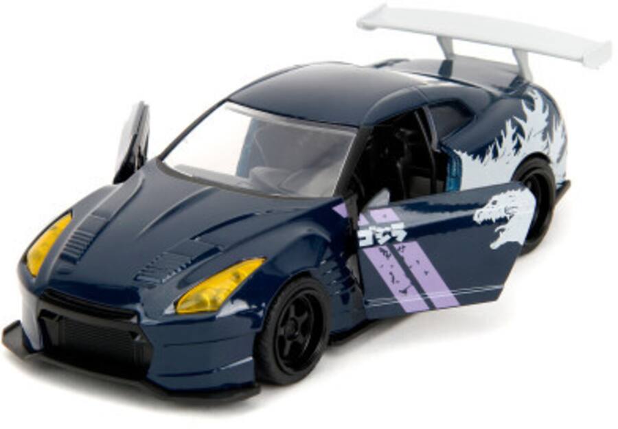 Lego R35 Jada Toys Godzilla Hollywood Rides 1:32 Nissan GT R Ben Sopra Die Cast ...