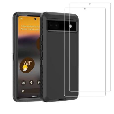 Entronix Heavy Duty Bundle for Google Pixel 6a Case and Screen Protectors Black - Best Buy Entronix Heavy Duty Bundle for Google Pixel 6a Case and Screen Protectors Black - Best Buy