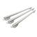Front. KitchenAid - Handle Hardware Accessory Kit for 42" Built-In French Door Bottom Mount Refrigerator - Monochromatic Stainless Steel.
