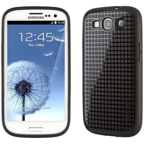 Speck - PixelSkin HD for Samsung Galaxy S III - Black-Front_Standard 
