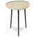 Angle. Simpli Home - Tanner Metal Side Table - Gold.