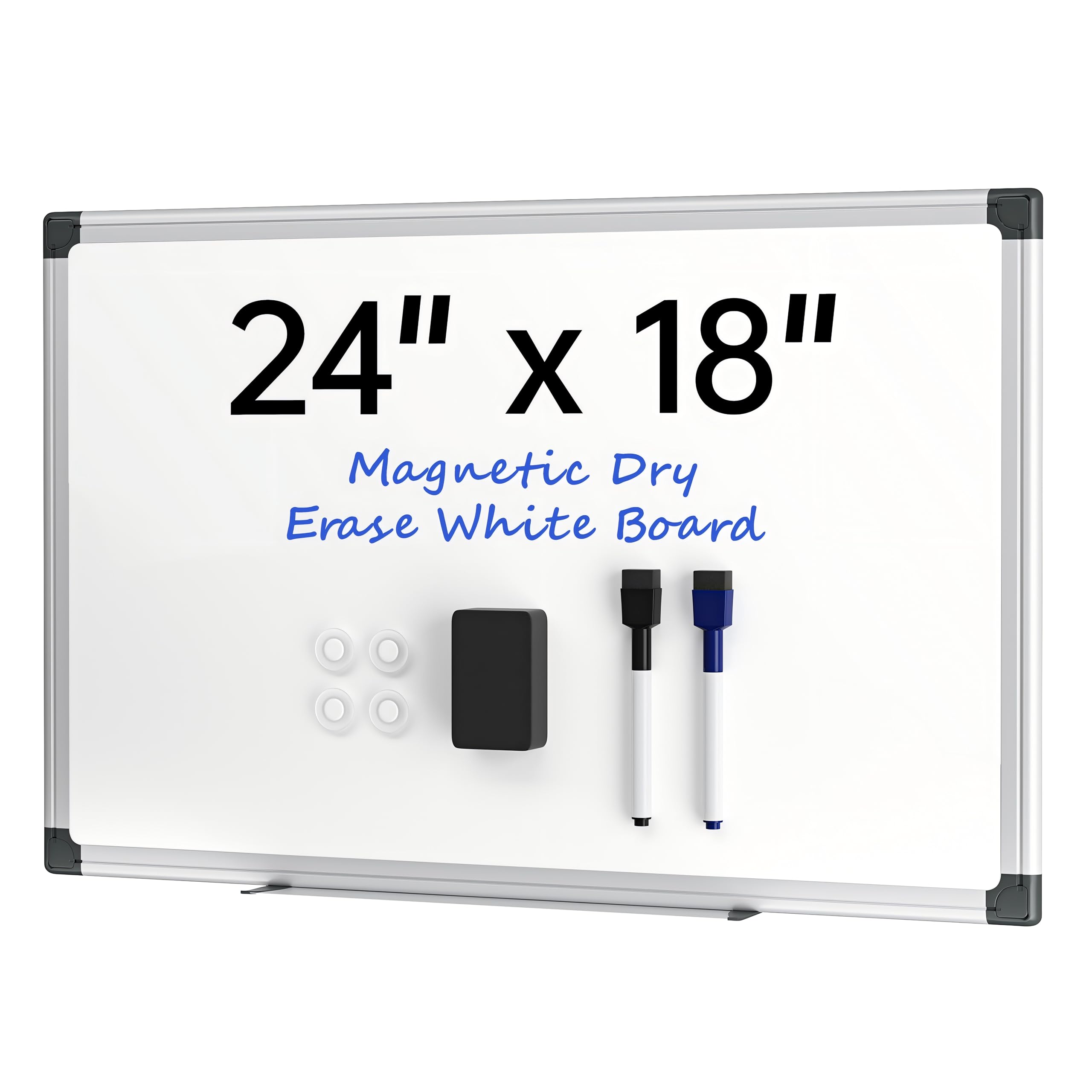 24" x 18"
Magnetic Dry Erase White Board