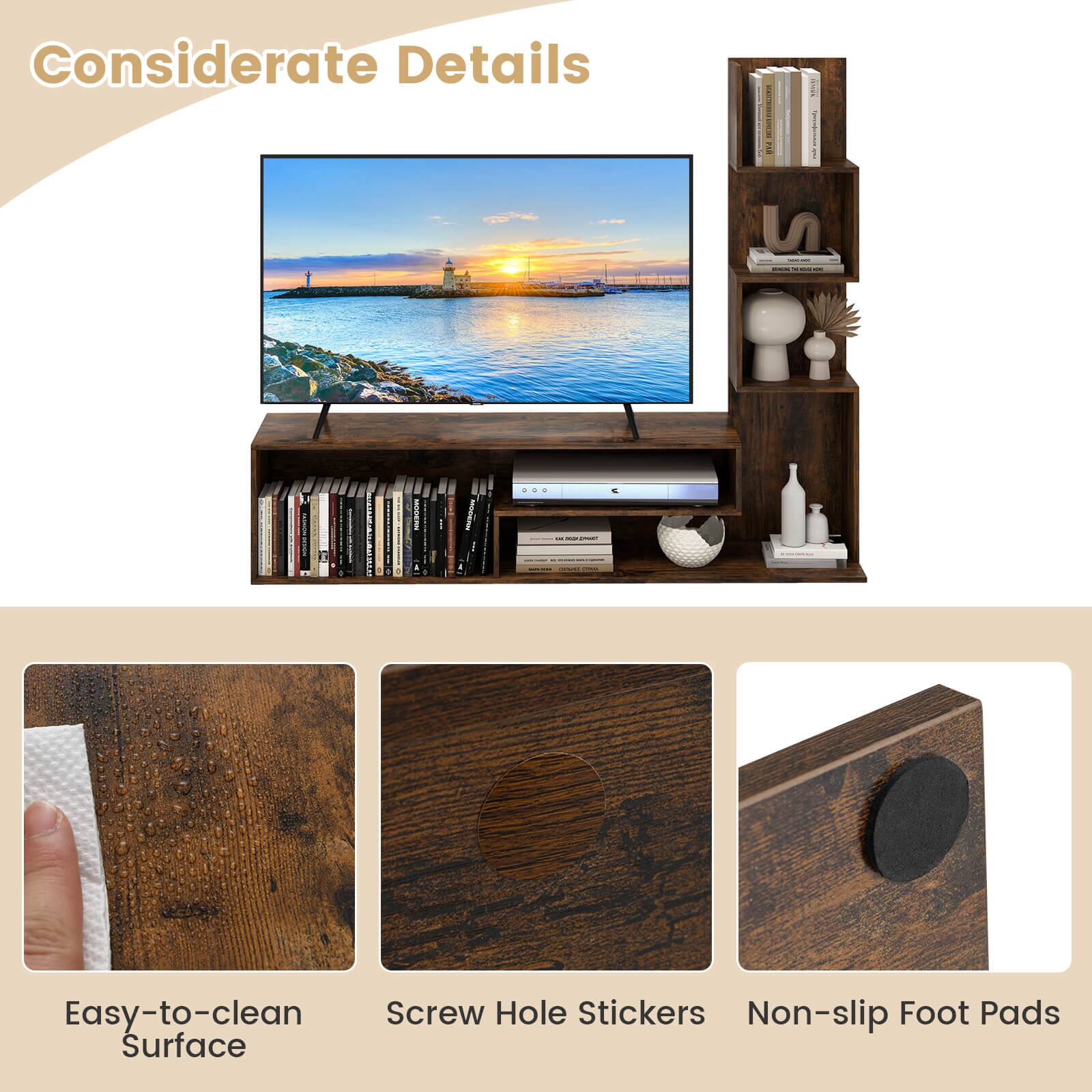 Considerate Details - Easy-to-clean Surface - Screw Hole Stickers - Non-slip Foot Pads