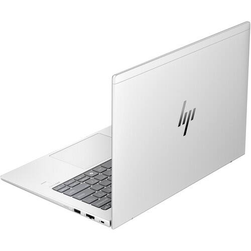 Alt View 7. HP - HP EliteBook 645 Laptop 14.0 WUXGA (AMD Ryzen 7 7735U, 16GB DDR5, 1TB PCIe SSD, AMD Radeon, Win 11 Pro) w/USB Hub - Pike Silver Aluminum.