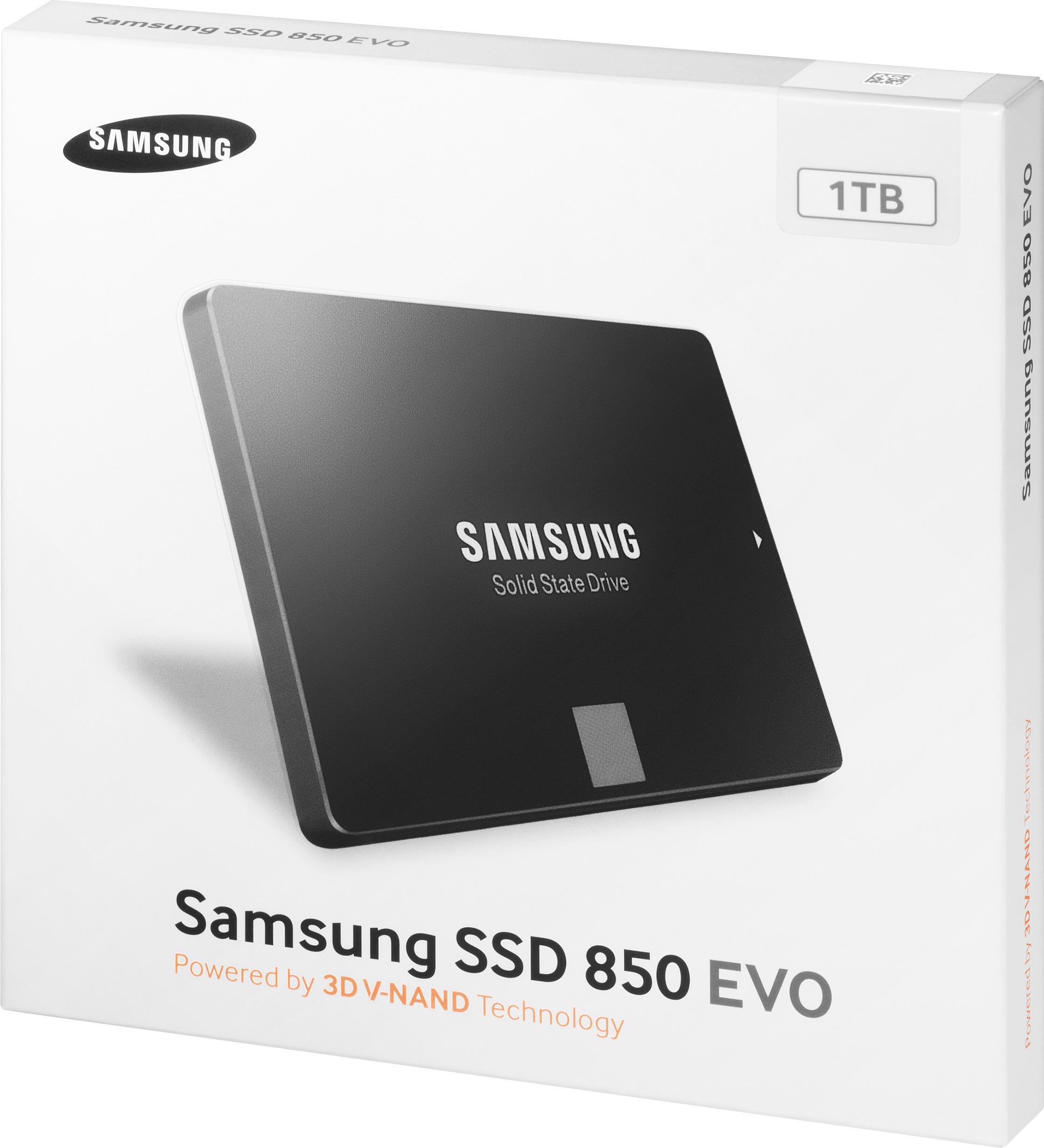Samsung SSD 850 EVO 1 To SSD 1 To 2.5 6.8 mm TLC Serial ATA 6Gb/s