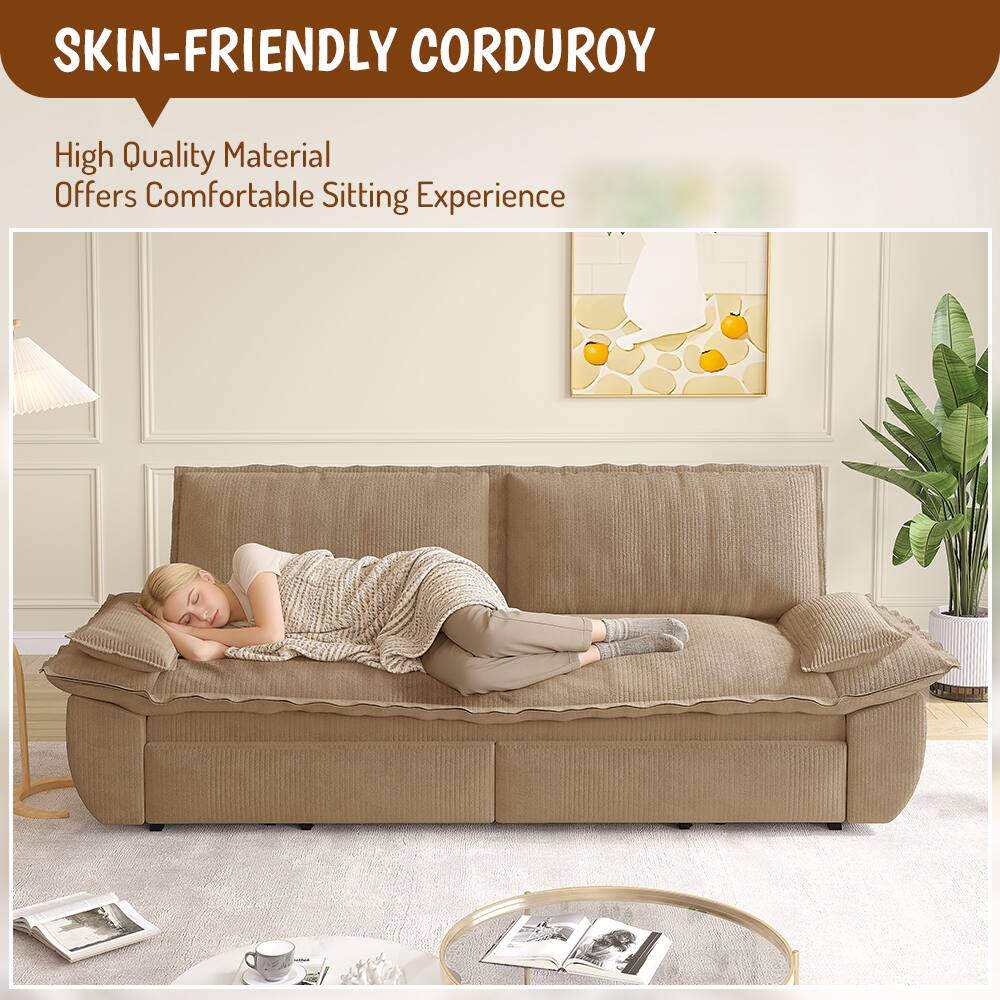SKIN-FRIENDLY CORDUROY

High Quality Material  
Offers Comfortable Sitting Experience