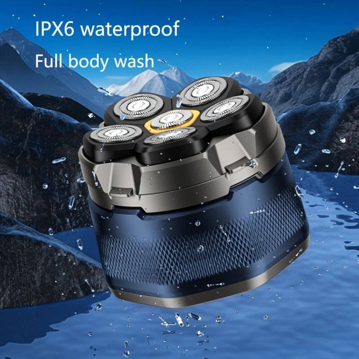 IPX6 waterproof  
Full body wash
