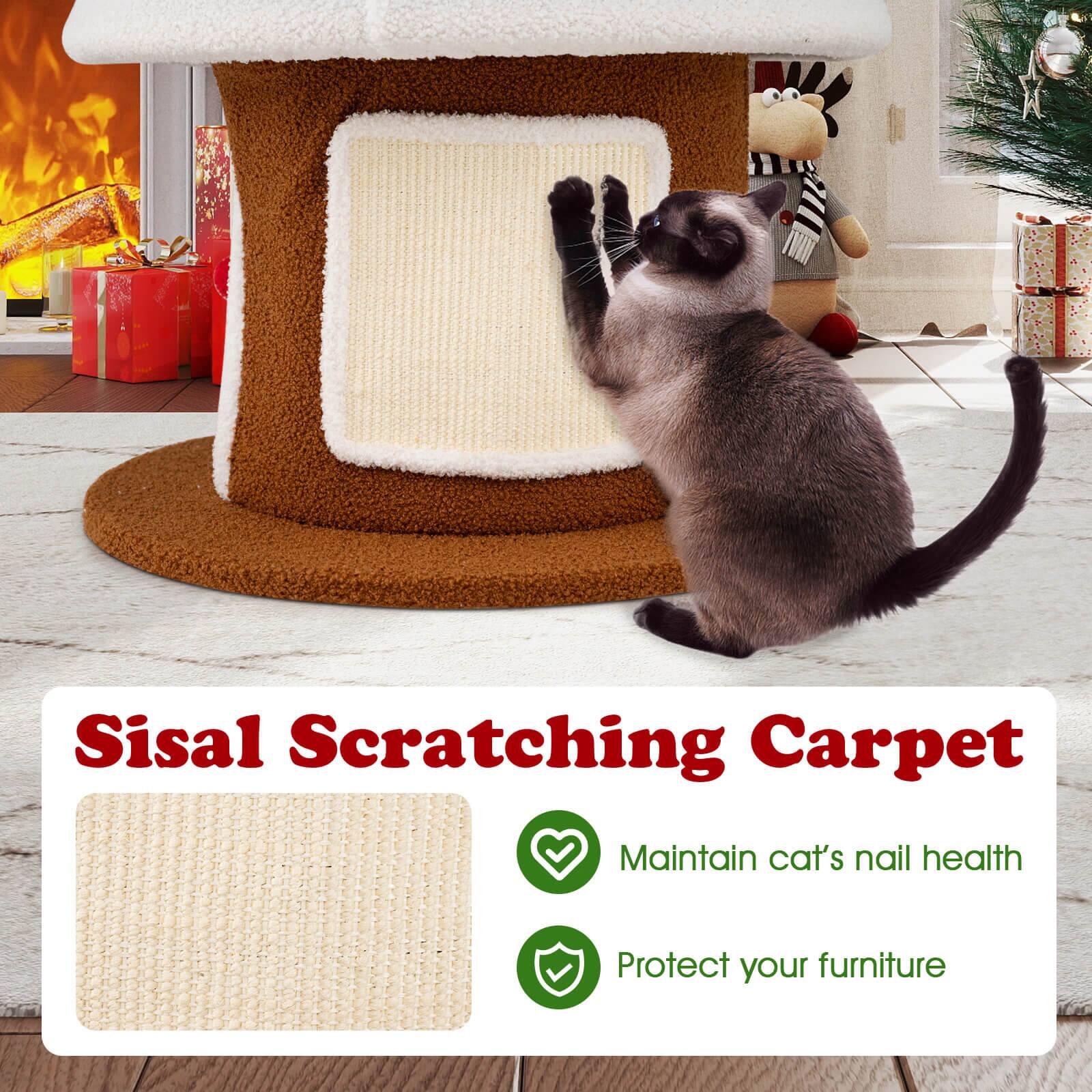 Sisal Scratching Carpet  
Maintain cat's nail health  
Protect your furniture