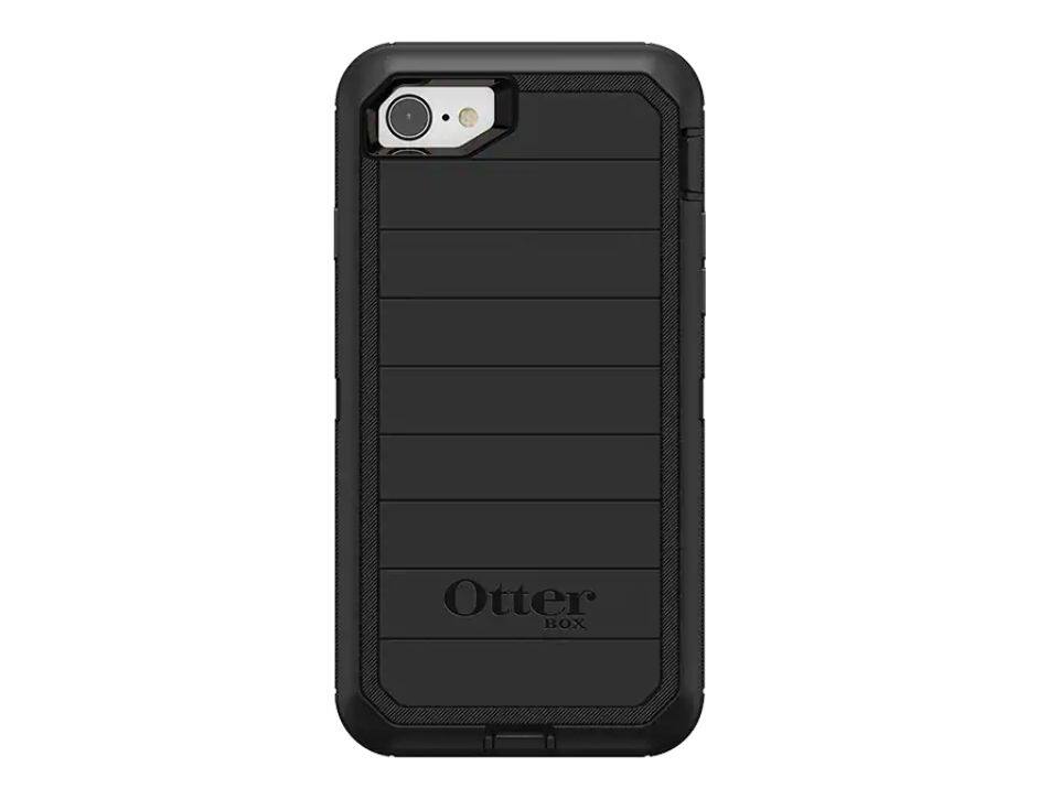 OtterBox - Defender Pro Series Rugged Protection Case for iPhone SE (2020 & 2022)/ iphone8/7 | Color: - Black
