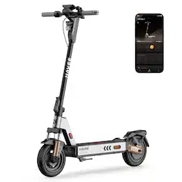 NAVEE - G5 Pro Electric Scooter, 34 Miles Max Range, 20 MPH Max Speed, 1000W Motor, 10" Tubeless Tires - Black