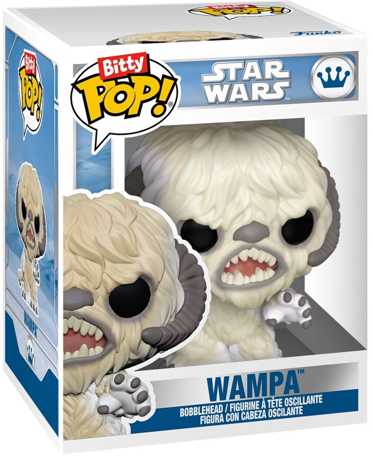 Bitty Pop!  
STAR WARS  
WAMPA™  
BOBBLEHEAD / FIGURINE À TÊTE OSCILLANTE  
FIGURA CON CABEZA OSCILANTE