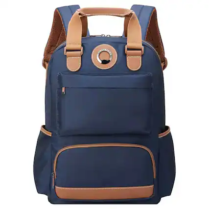 Front. Delsey - Delsey Flanerie SE Laptop Backpack - Black.