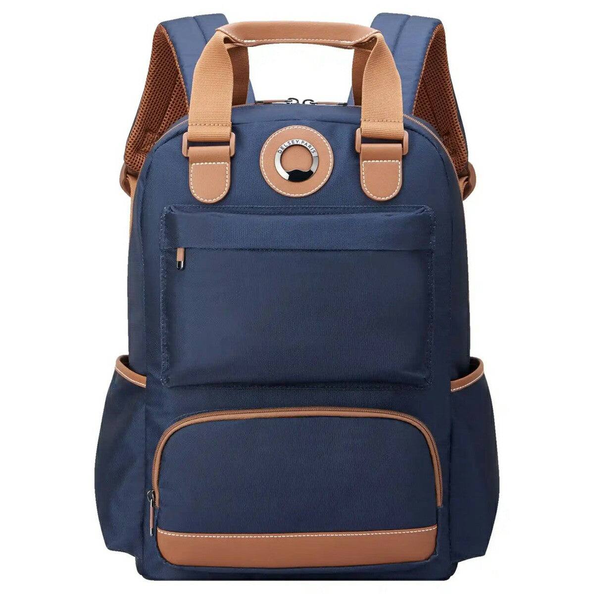 Front. Delsey - Delsey Flanerie SE Laptop Backpack - Black.