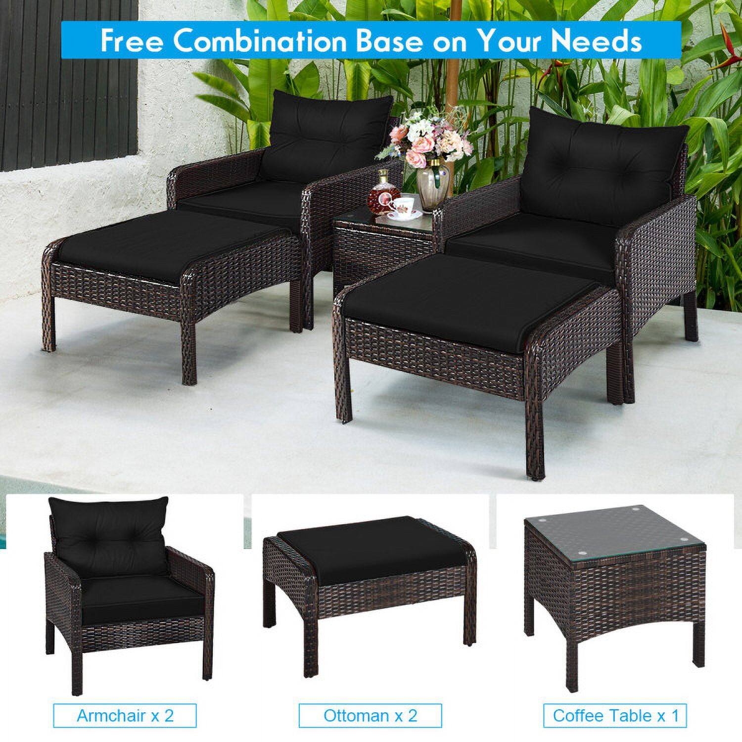 Free Combination Base on Your Needs  
Armchair X 2  
Ottoman X 2  
Coffee Table X 1