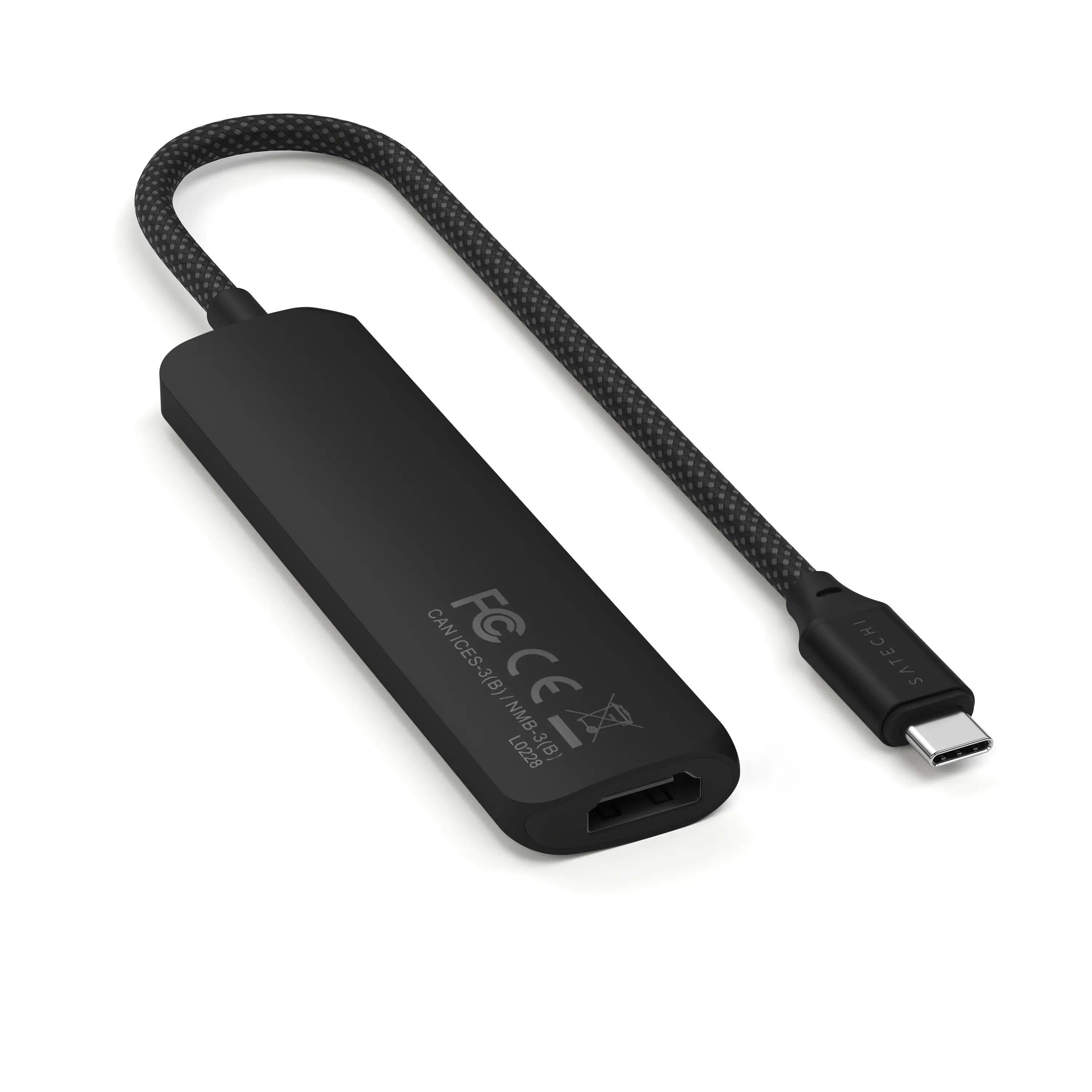 Satechi 4 in 1 USB C Hub Multiport Adapter HDMI 4K@60Hz, 100W PD