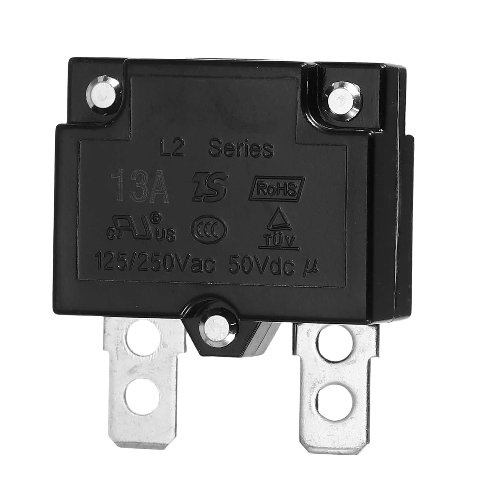 Unique Bargains - 13A Push Button Circuit Breaker, 125/250V AC,50V DC, Automatic Reset Thermal Overload Protector for Industrial - Black price history on PriceWatchPro