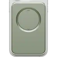 OhSnap - Snap Grip MagSafe Wallet - Crocodile Green - Front_Zoom