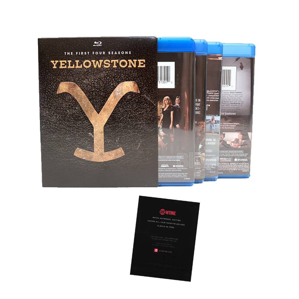 Angle. YELLOWSTONE Complete Series SEASON 1-4 (DVD).