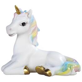 FC Design - 6.25"W Lucite Unicorn with Mane Figurine Statue Office Desk Tabletop Home Decor Gift - Multi-Color