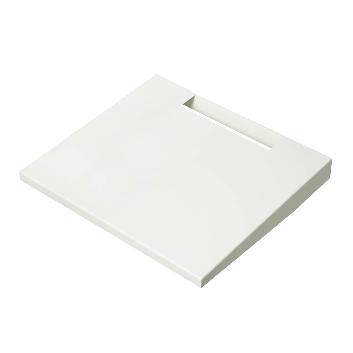 WALL - Entertainment Shelf for TV Stand Model V3SW, Large Size - DVD/Blu-ray Player, Video Game Console, DVR, Cable Box - Satin White