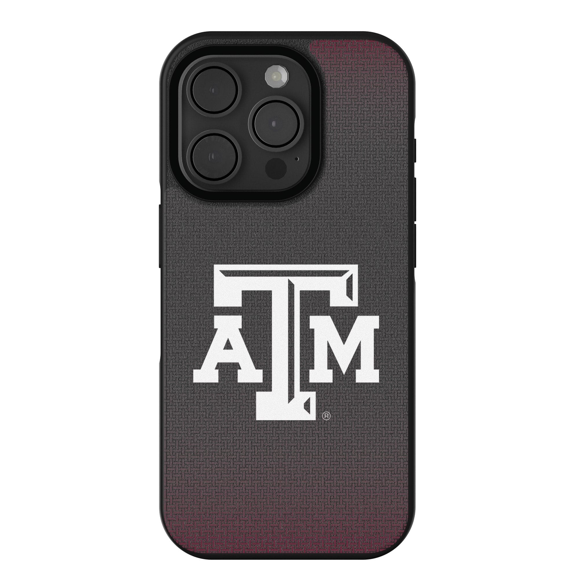 Keyscaper - NCAA - Texas A&M Aggies Linen Logo iPhone Bump Case - 15 Pro Max - Black price history on PriceWatchPro