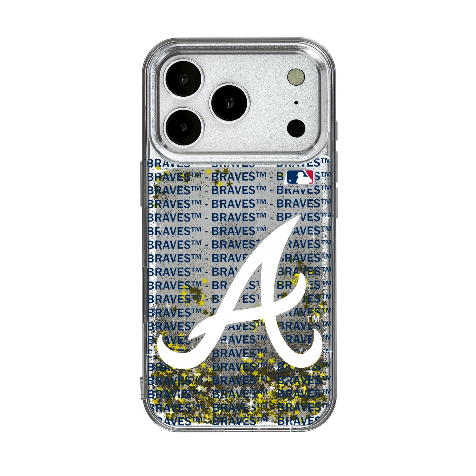 Keyscaper - MLB - Atlanta Braves iPhone Text Backdrop Design Case - 17 Pro - Multicolor price history on PriceWatchPro