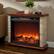 Alt View 6. Lifesmart - LifeSmart LifePro 1500W Electric Infrared Quartz Indoor Home Fireplace Heater - Stone.