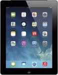 Front Standard. Apple® - iPad® 2 with Wi-Fi + 3G - 16GB (Verizon Wireless) - Black.