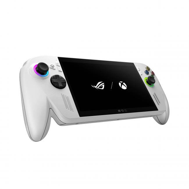 Alt View 2. ASUS - ASUS ROG XBOX Ally 7" 1080p FHD 120Hz Touchscreen Gaming Handheld AMD Ryzen Z2 A 16GB RAM 512GB SSD White with 3-month - White.