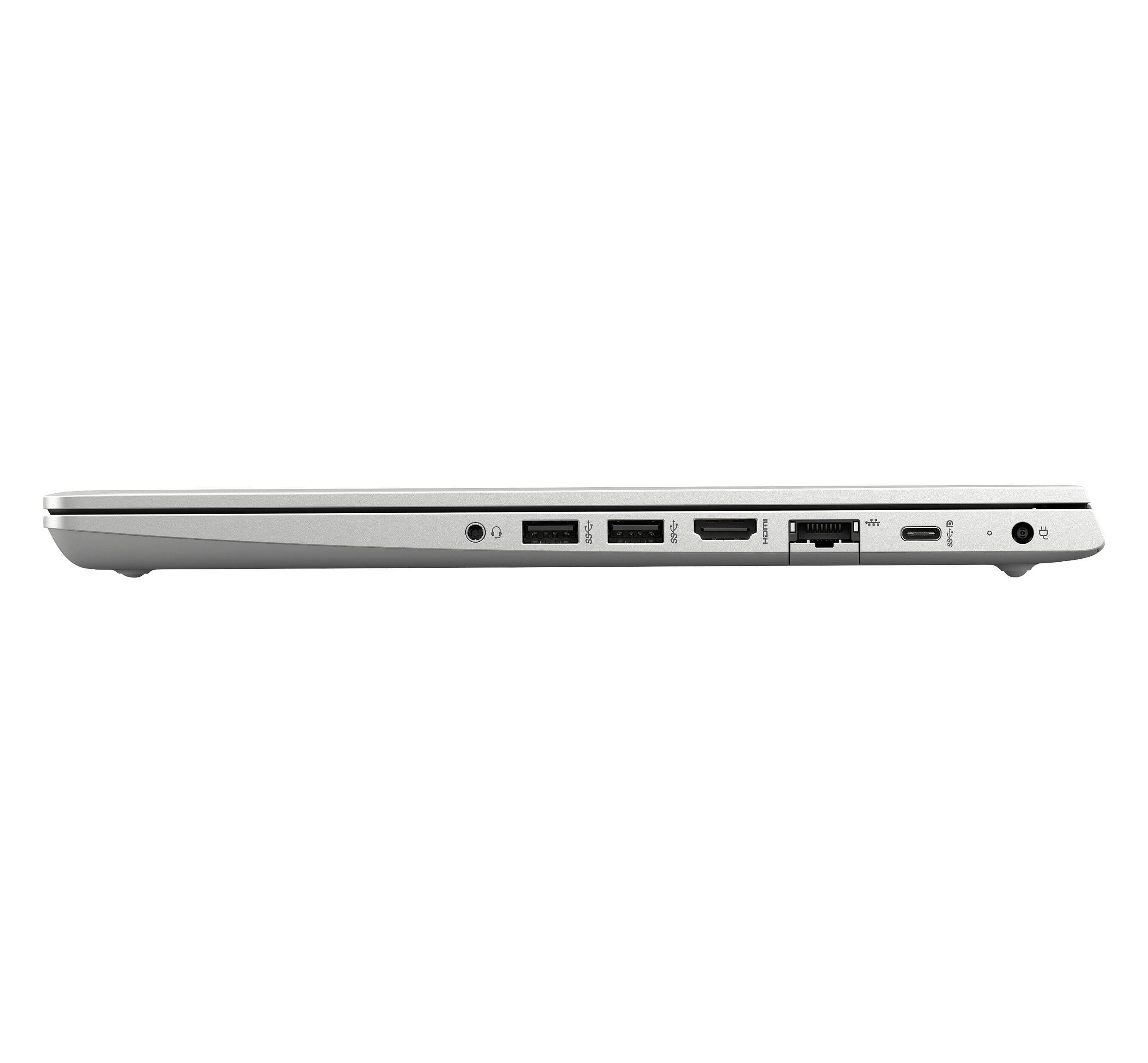 Left. HP - HP ProBook 440 G7 Core i7-10510U 1.8GHz, 32GB, 512GB SSD, 14" FHD, Window 11 Pro 64-bit - Silver.