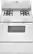 Front Standard. Whirlpool - 30" Freestanding Gas Range - White-on-White.