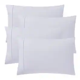Sweet Home Collection - Solid Flannel Pillowcases (Set of 4), Ultra Soft, Standard - White